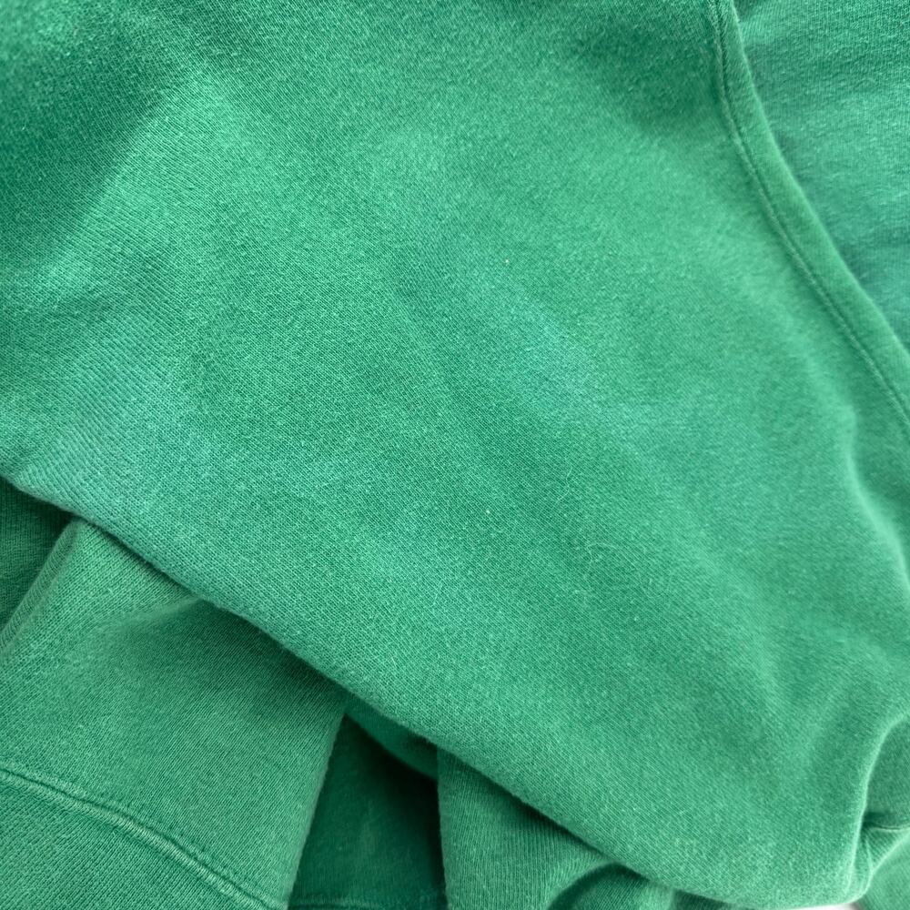 Vintage 90s Champion Green Reverse Weave  Sweatshirt Extra Large USA Distressed - Picture 6 of 8